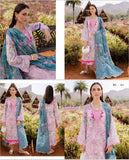 Fabric doriea printed lawn